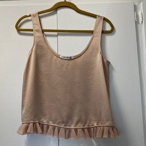 Elizabeth & James silk tank